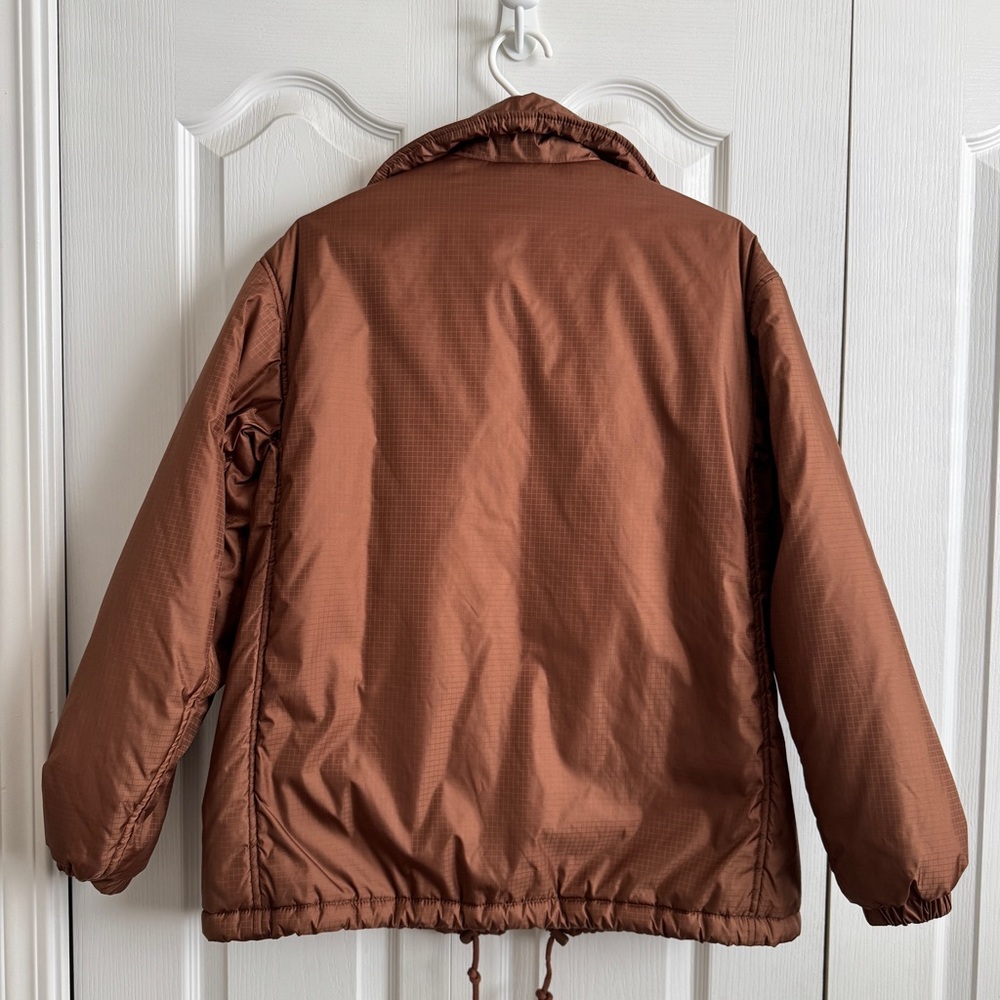 Aritzia TNA Brown Oversized Coaches Jacket - Picture 2 of 9